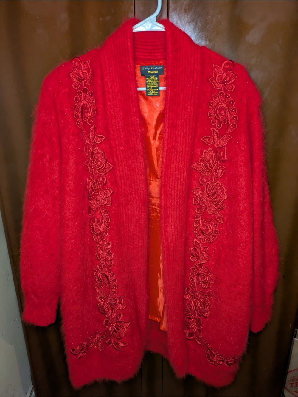 Vintage Fully Fashion Radzoli Sweater Coat